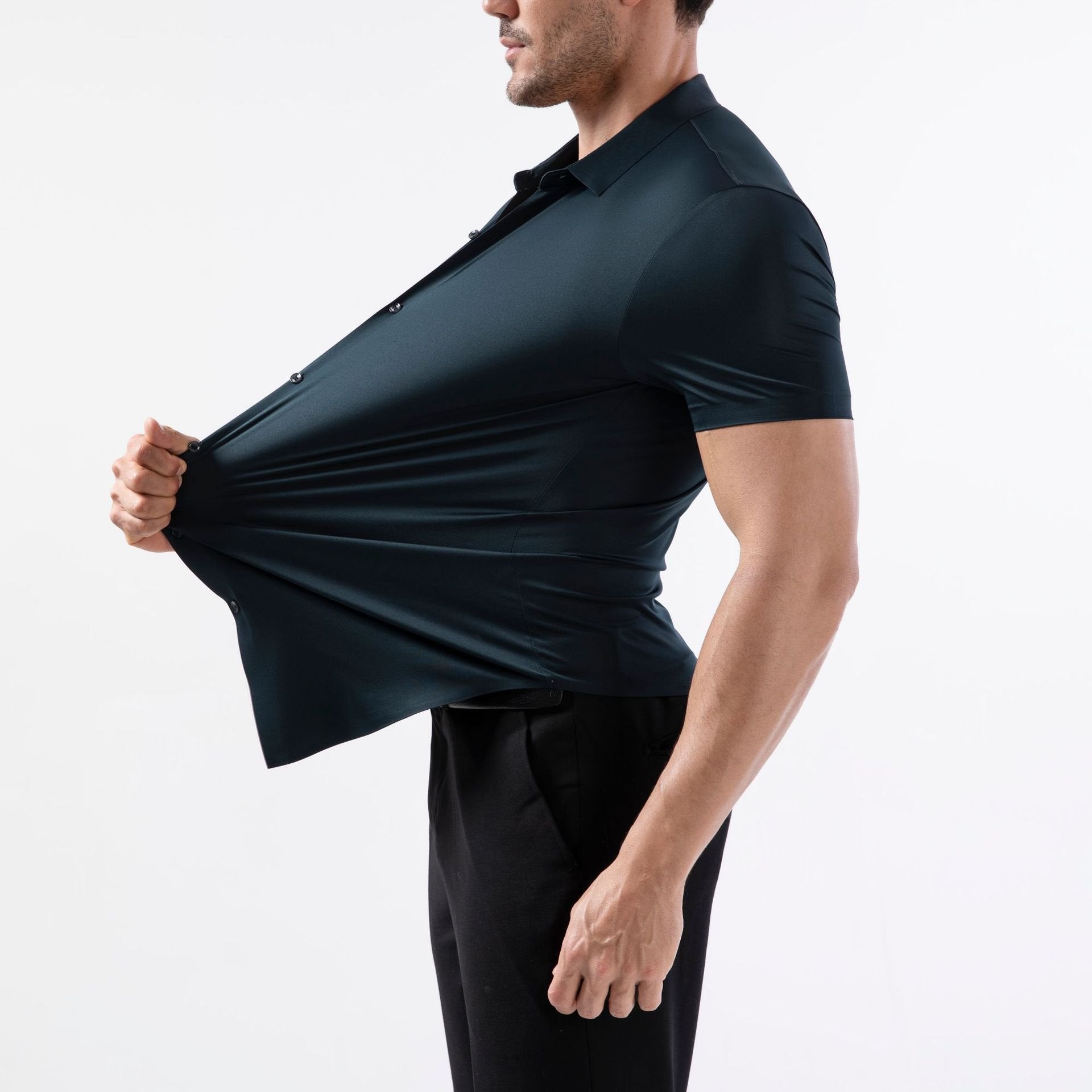 Men’s Slim Fit Stretch Wrinkle-free Shirt 🔥Buy 2 Free Shipping