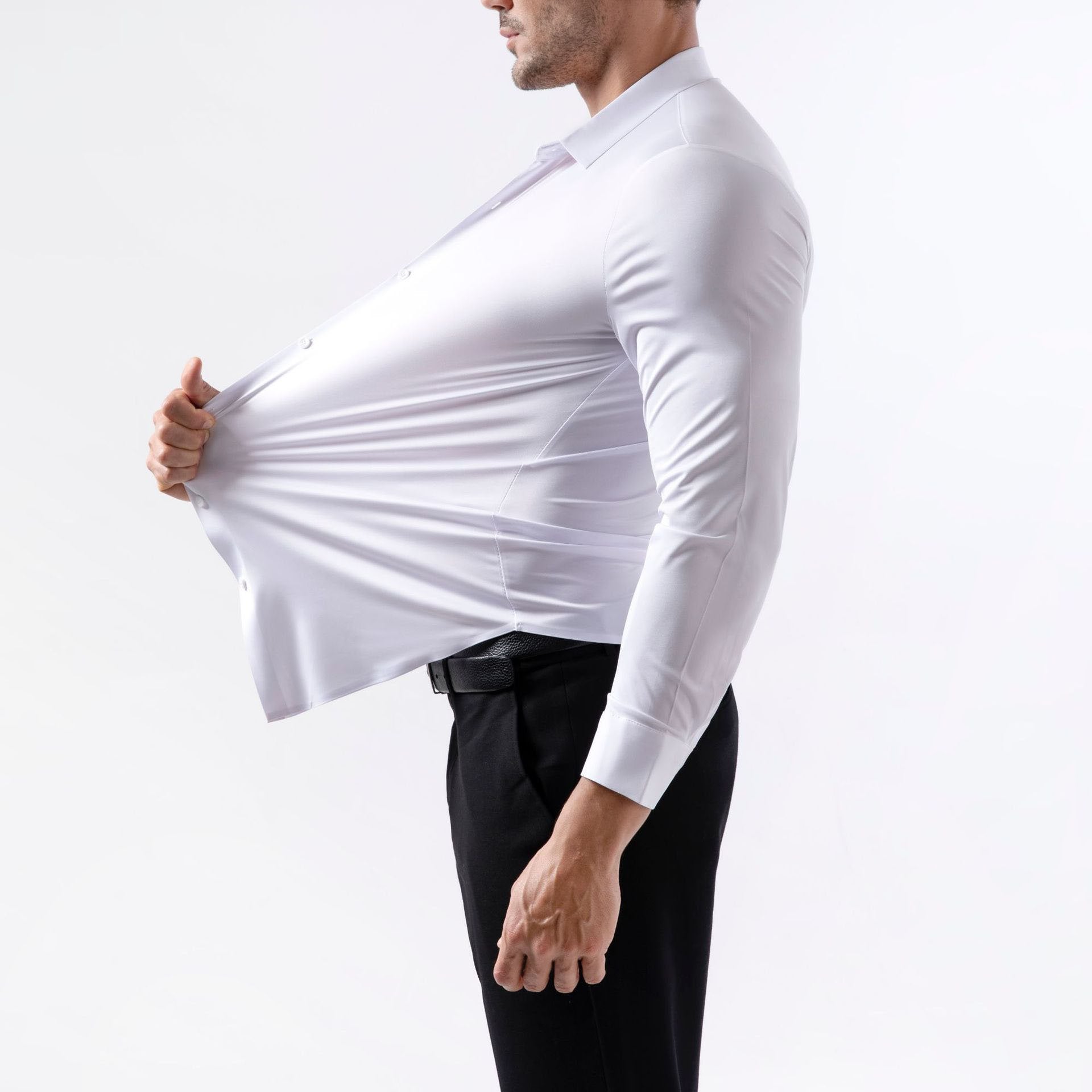 Men’s Slim Fit Stretch Wrinkle-free Shirt 🔥Buy 2 Free Shipping