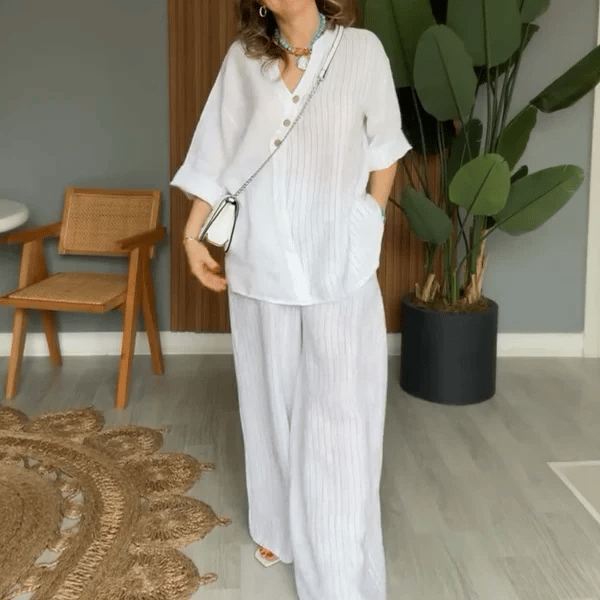 Casual Two-Piece Set for Women – Stylish and Comfortable