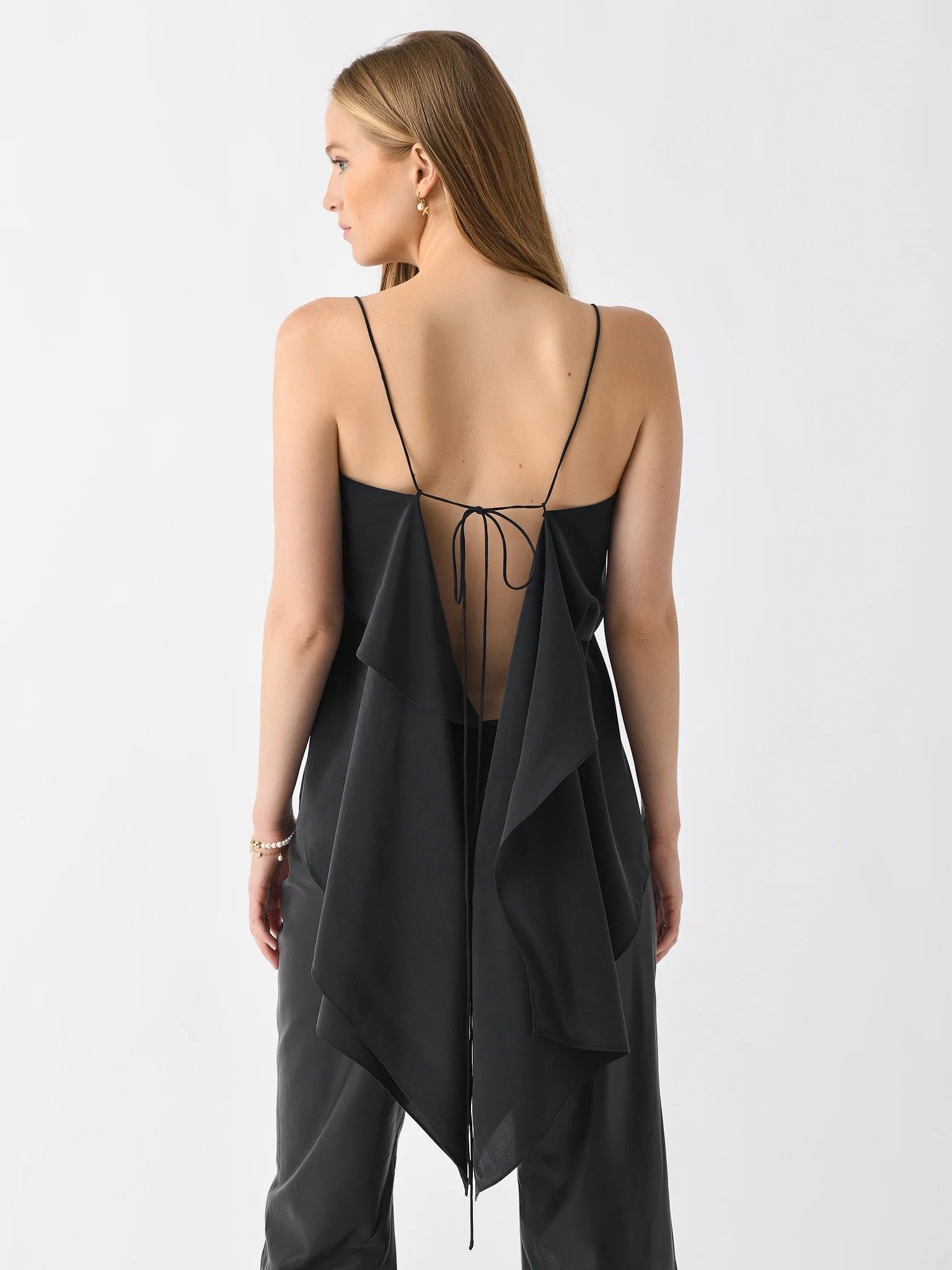 Women's Silk Drape Top