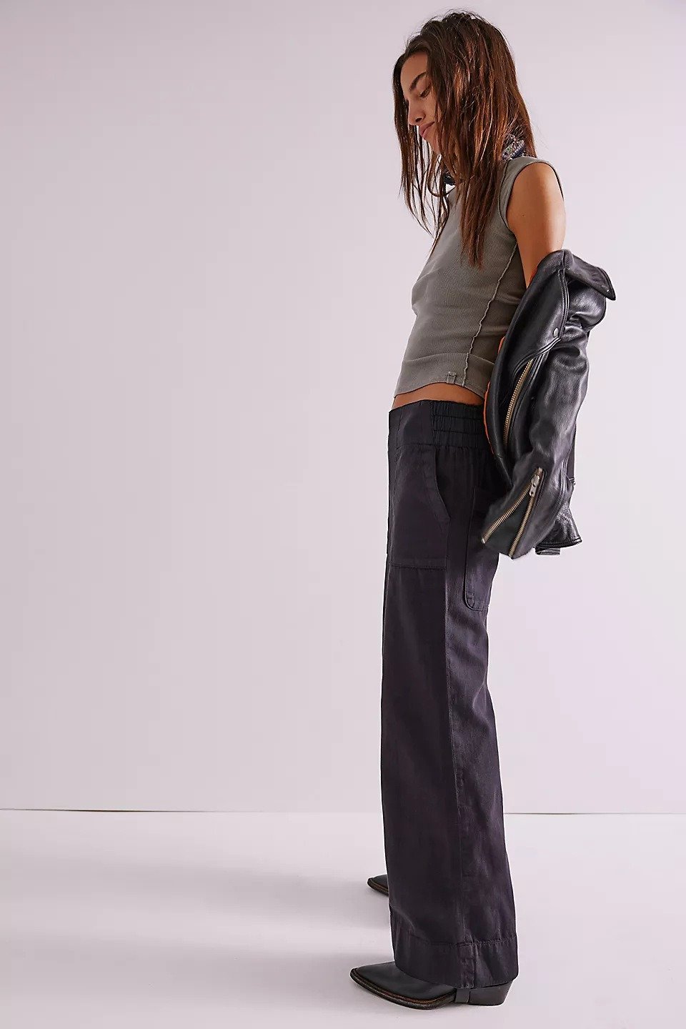 Breezy Denim Pull-On Jeans (Buy 2 Free Shipping)