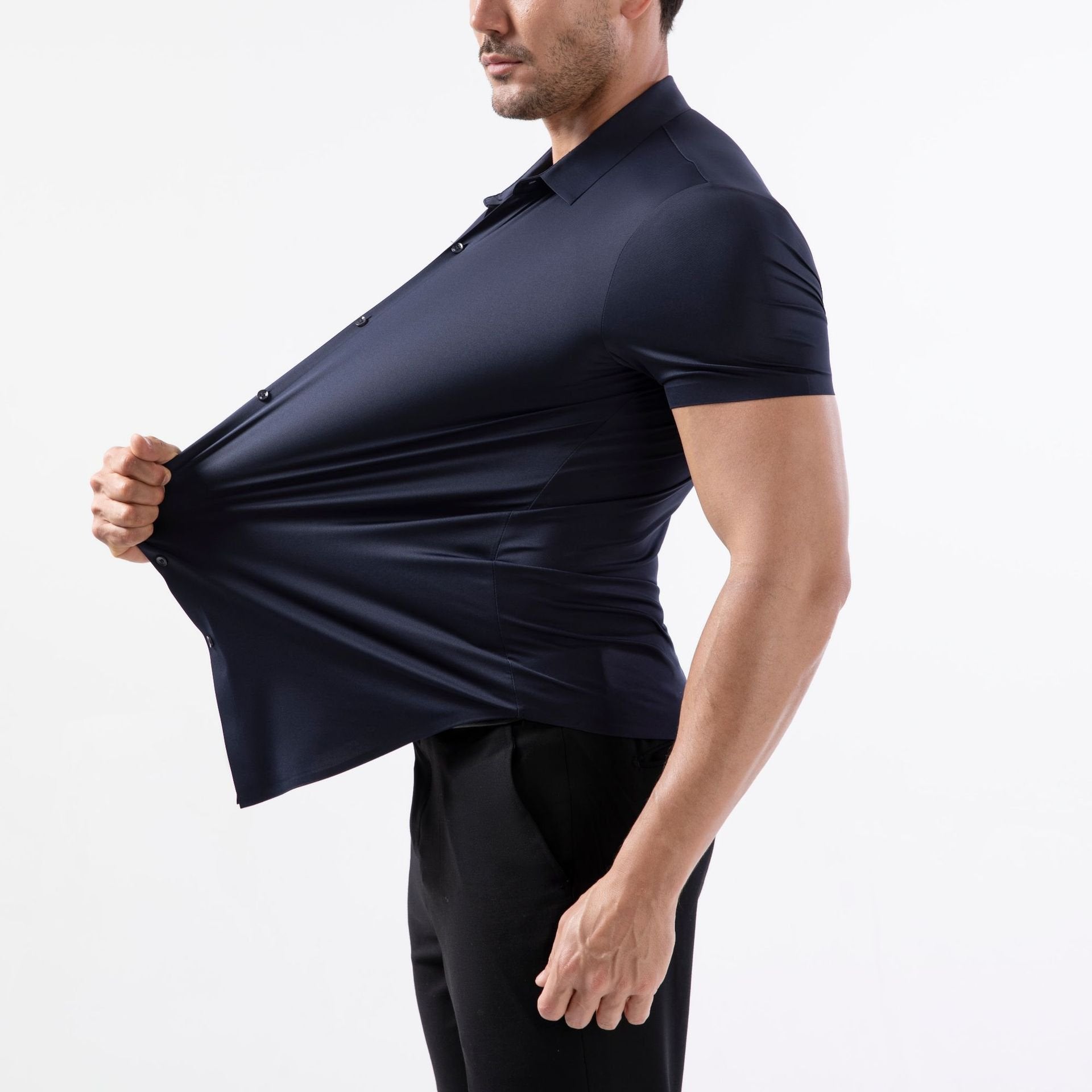 Men’s Slim Fit Stretch Wrinkle-free Shirt 🔥Buy 2 Free Shipping