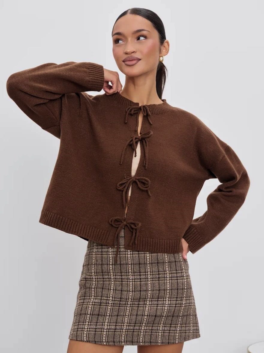 Cardigan Sweaters for Women Trendy 2025 Fall Open Front Long Sleeve