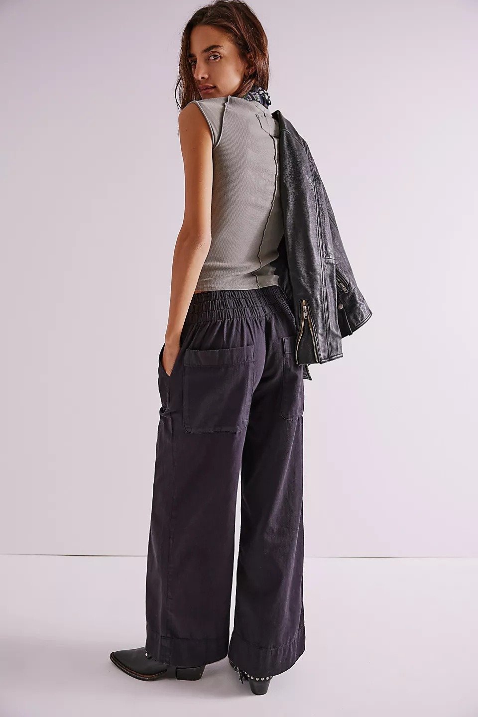 Breezy Denim Pull-On Jeans (Buy 2 Free Shipping)