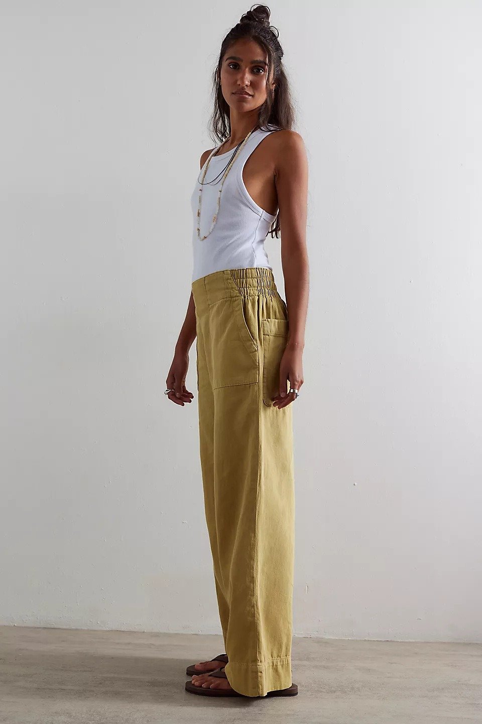 Breezy Denim Pull-On Jeans (Buy 2 Free Shipping)