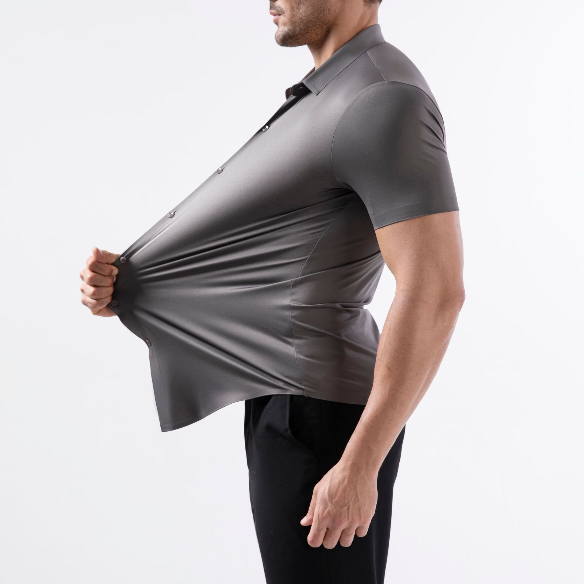 Men’s Slim Fit Stretch Wrinkle-free Shirt 🔥Buy 2 Free Shipping
