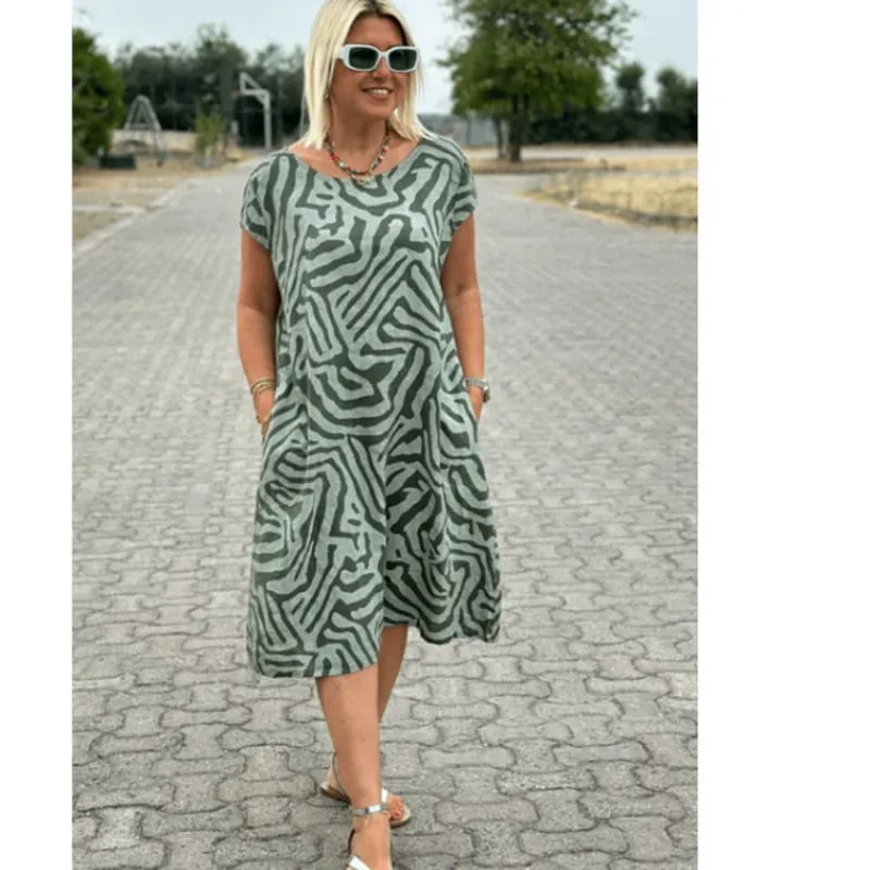 Leopard Print Kaftan Maxi – Timeless Bohemian Vibes