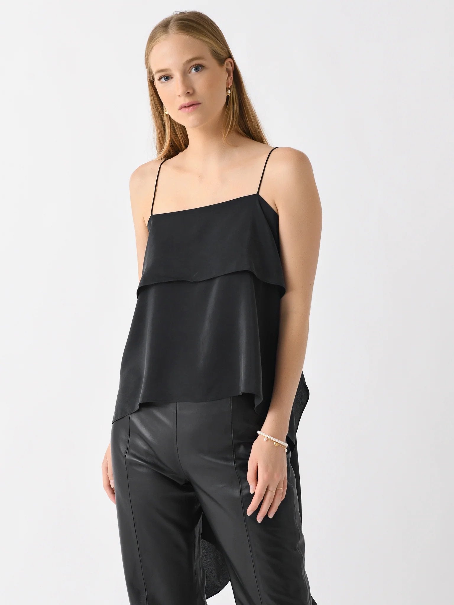 Women's Silk Drape Top
