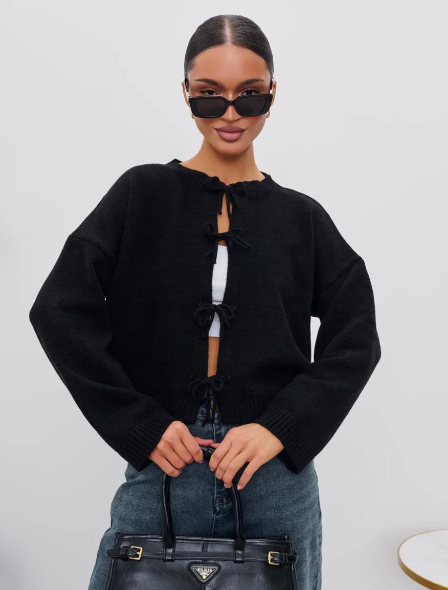 Cardigan Sweaters for Women Trendy 2025 Fall Open Front Long Sleeve
