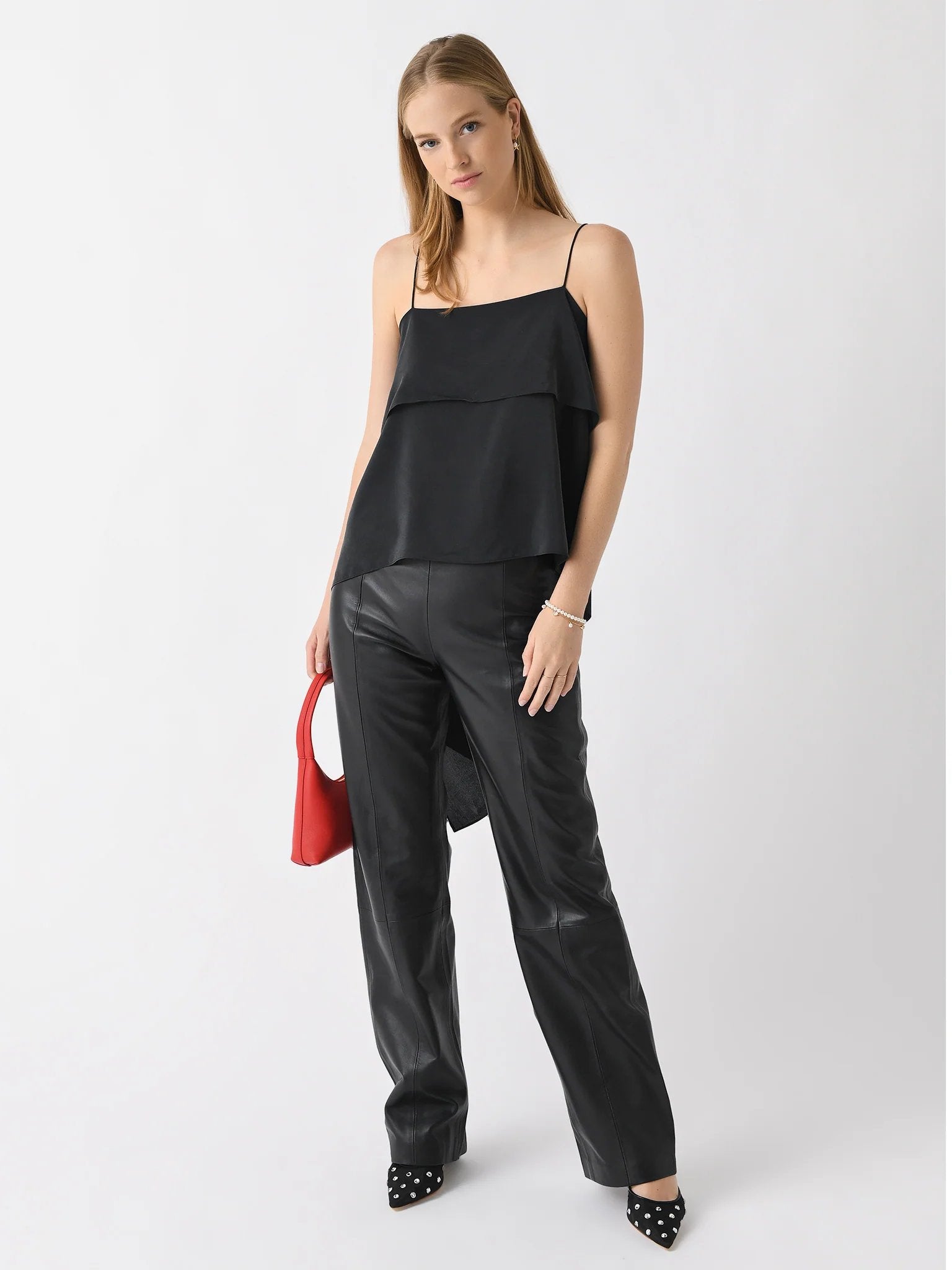 Women's Silk Drape Top