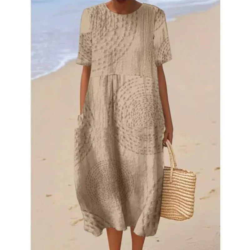 Casual midi dresses for women