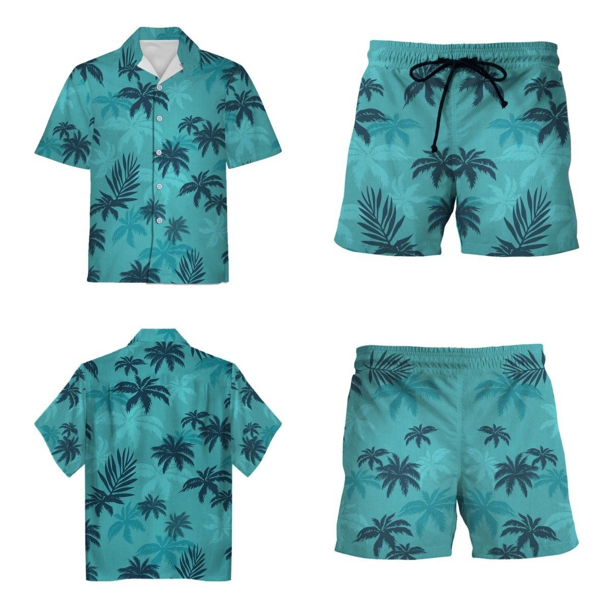 CistrumTM 80S Miami Hawaiian Shirt